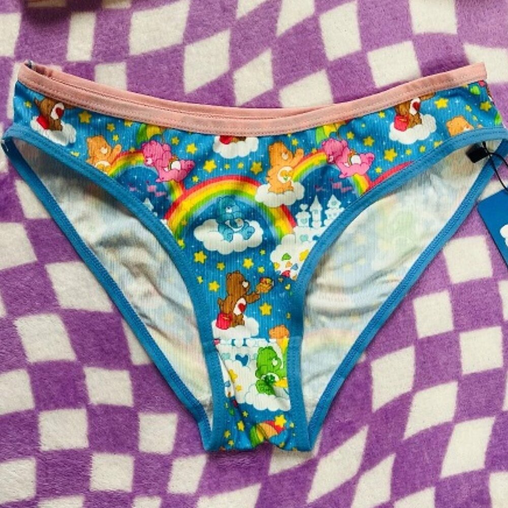 NWT Care Bears x Romwe bra and panty set size S - Picture 7 of 8